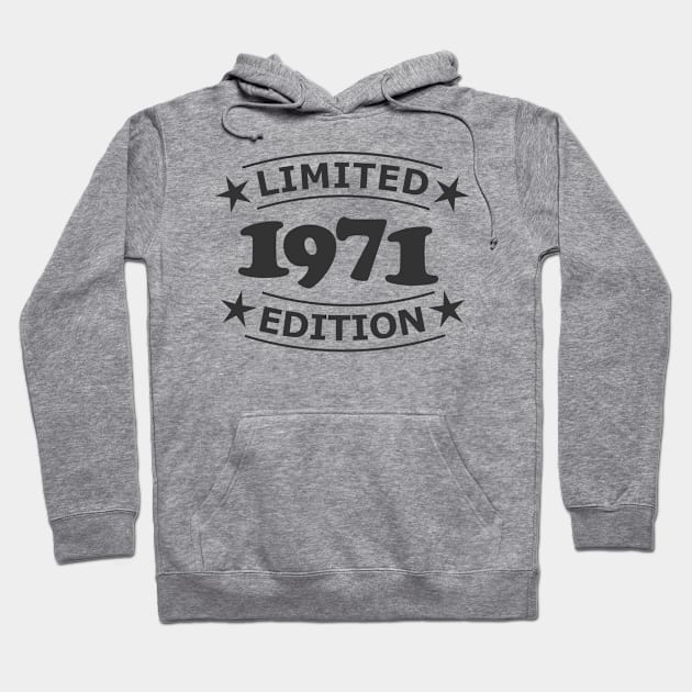 Born in 1971 Hoodie by Karpatenwilli